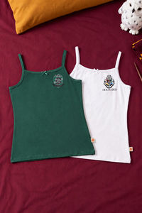 Zivame Girls Harry Potter Camisoles (Pack of 2) - Multicolor
 — thumbnail 14